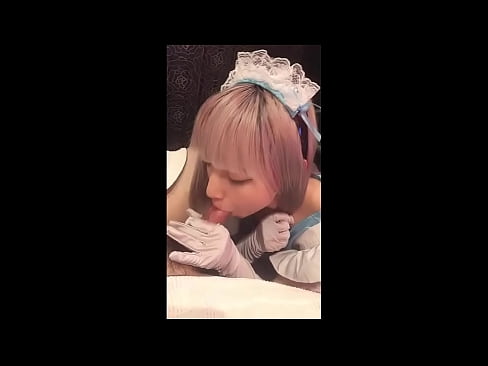❤️ Японскі ідал [маюка], французскі касцюм пакаёўкі, частка 1, мінет і дрочка з ласьёнам ❤️ Порна-відэа на be.123sex.ru