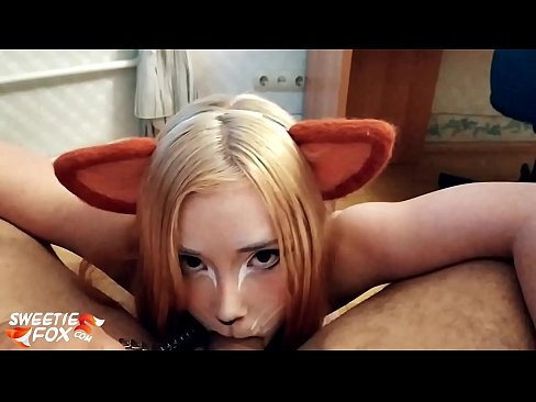 ❤️ Кицунэ глытае член і канчае ў рот ❤️ Порна-відэа на be.123sex.ru